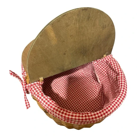 Vintage picnic basket - Picture 4 of 5